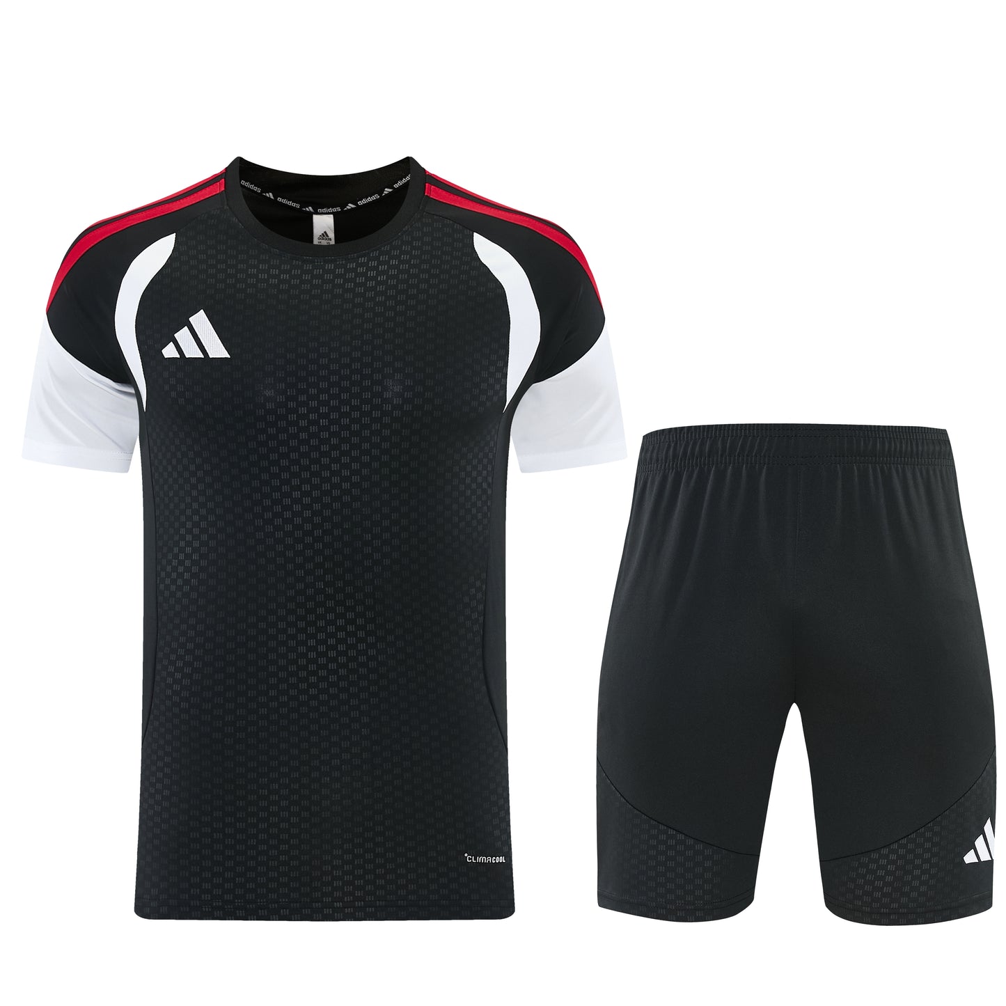 AD12 black short-sleeved suit S-2XL
