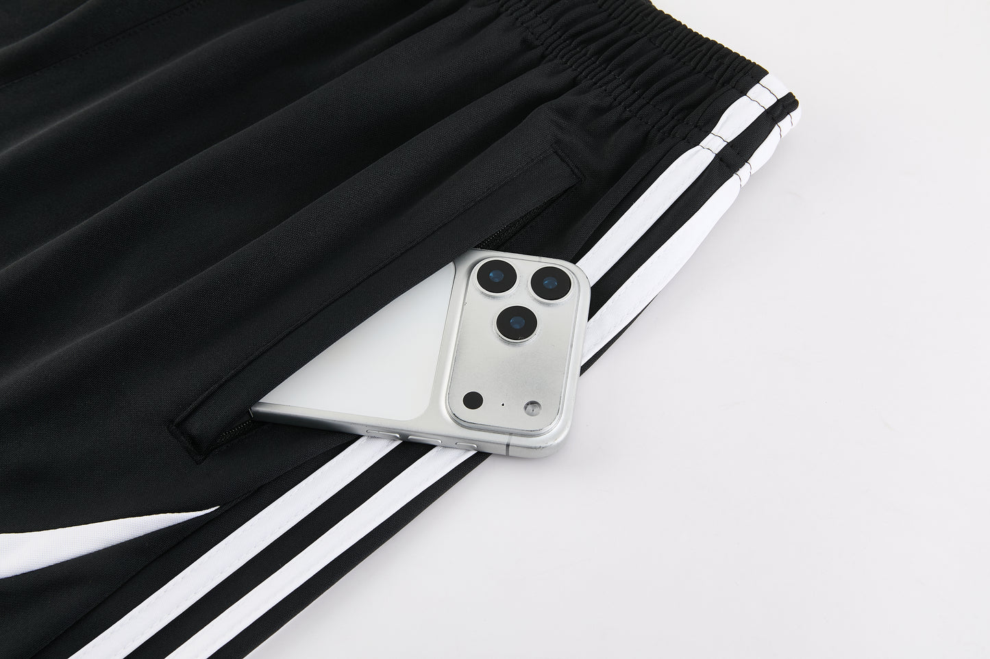 AD16 black shorts suit S-2XL