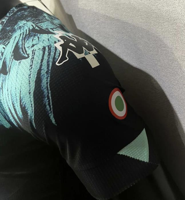 Player Version 20/21 Kappa X Marcelo Burlon Napoli Black Jersey