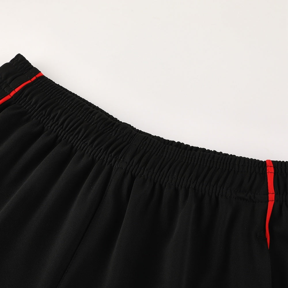 AD09 red shorts suit S-2XL