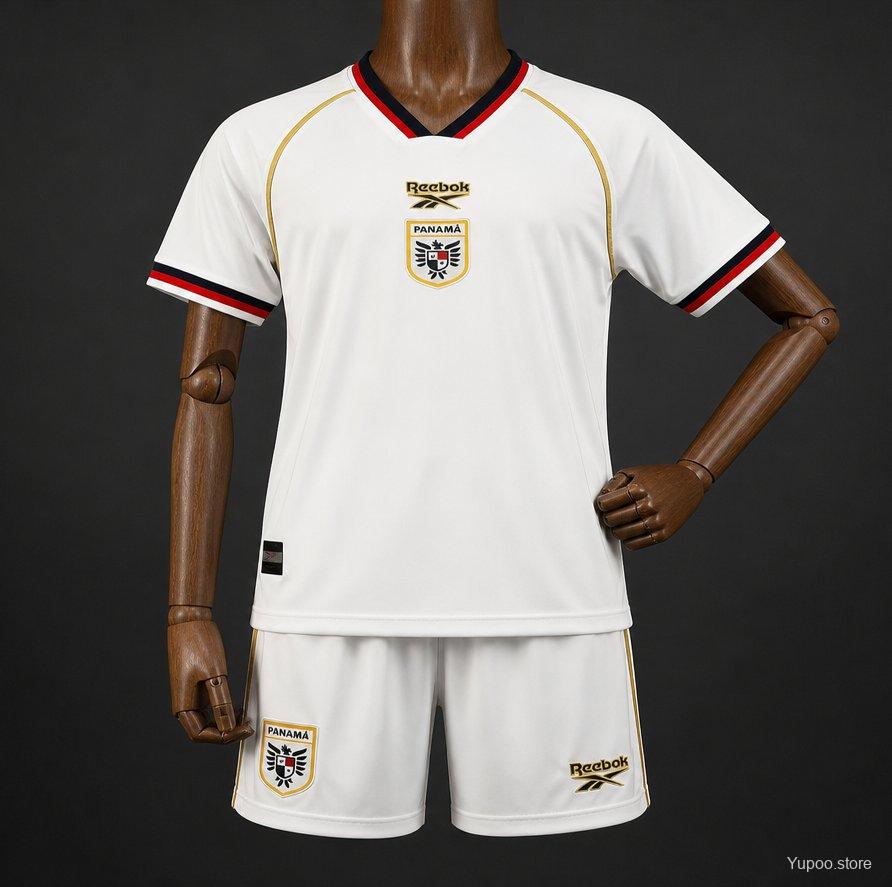 2026 Kids Panama Away White Jersey