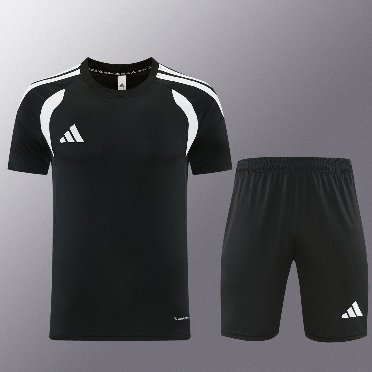 AD14 black shorts suit S-2XL