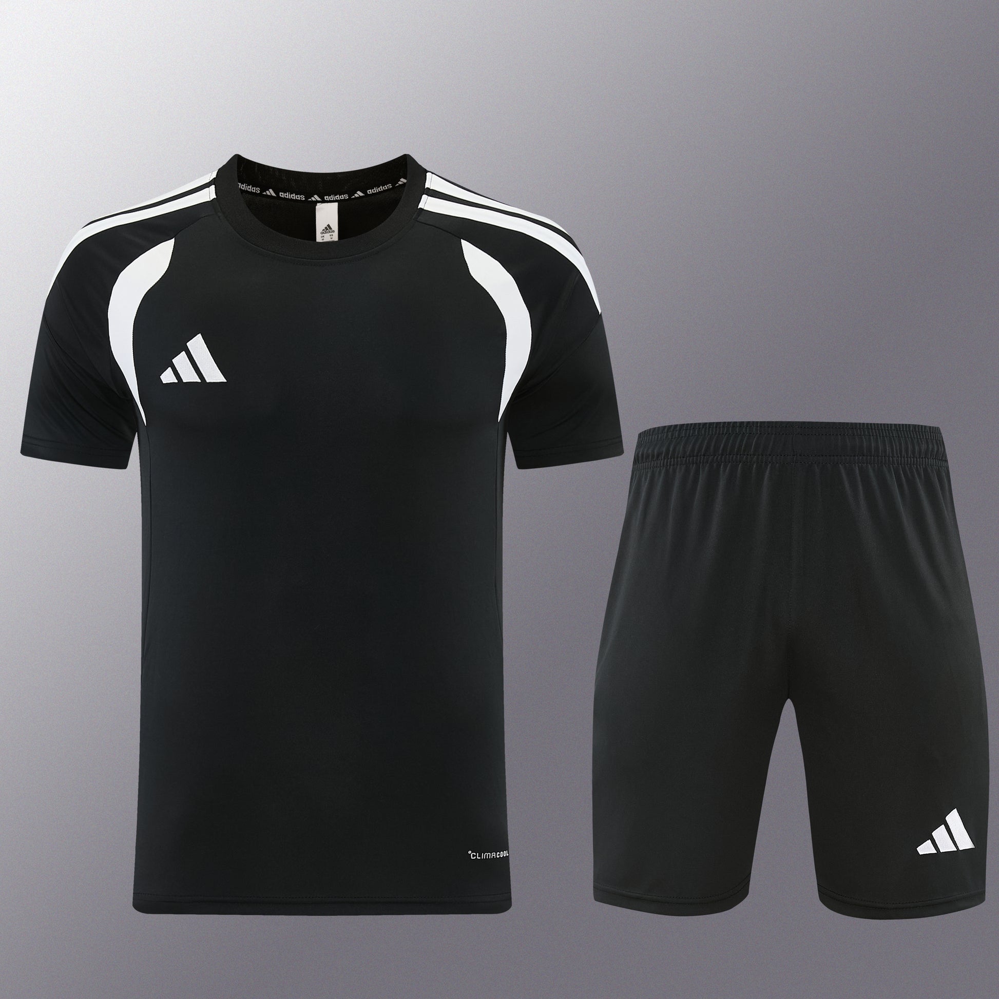 AD14 black shorts suit S-2XL