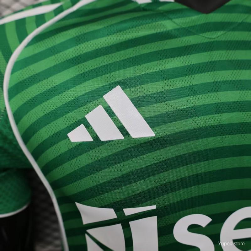 Player Version 25/26 Newcastle United Away Green Jersey