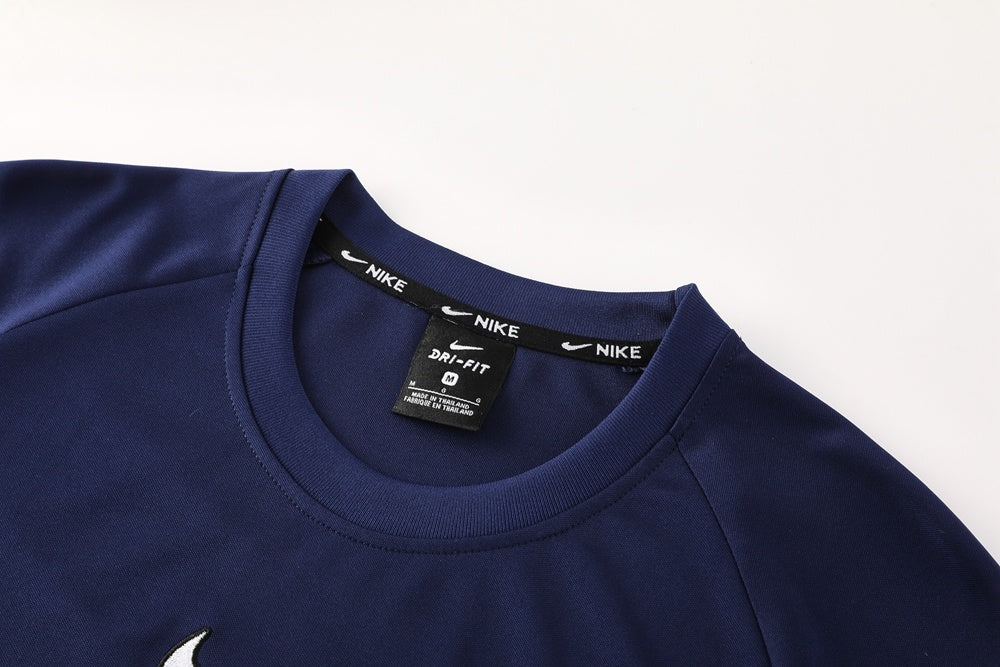 ND09 sapphire blue shorts suit S-2XL
