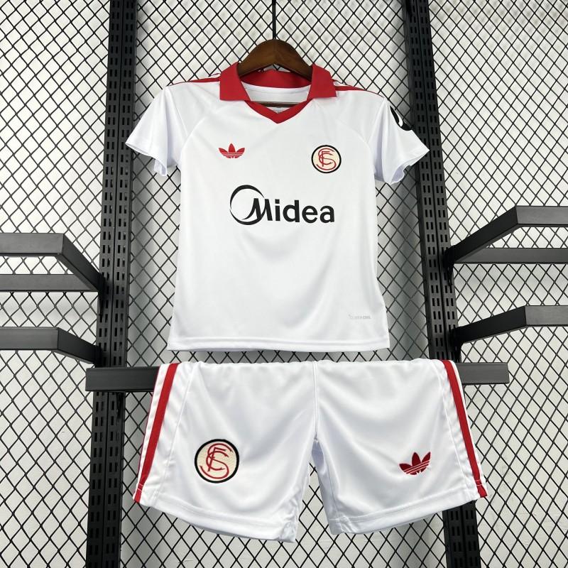 2025/26 Kids Sevilla FC Vintage Kit