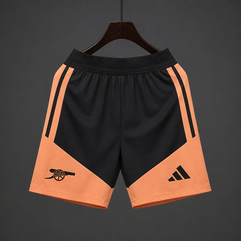 Player Version 26/27 Arsenal Orange Shorts with Pockets