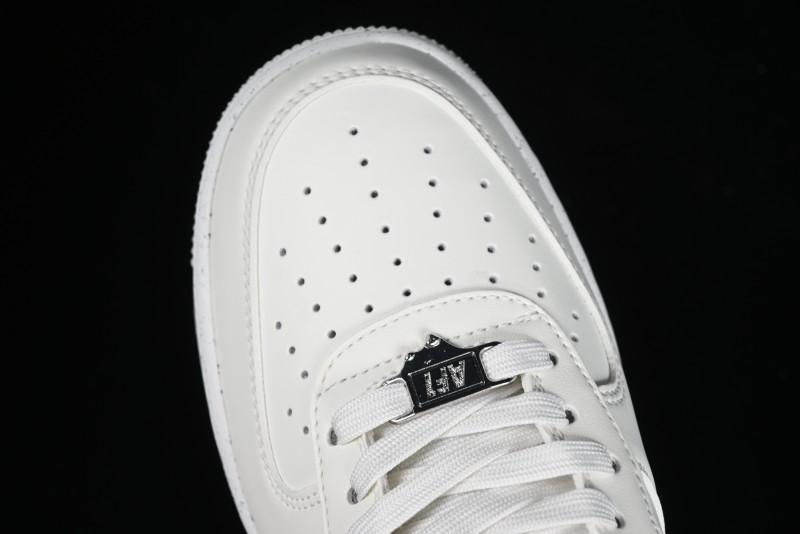 Nike Air Force 1 '07 Low Casual Sneakers with Full-Length Air Cushion - FN8540-100