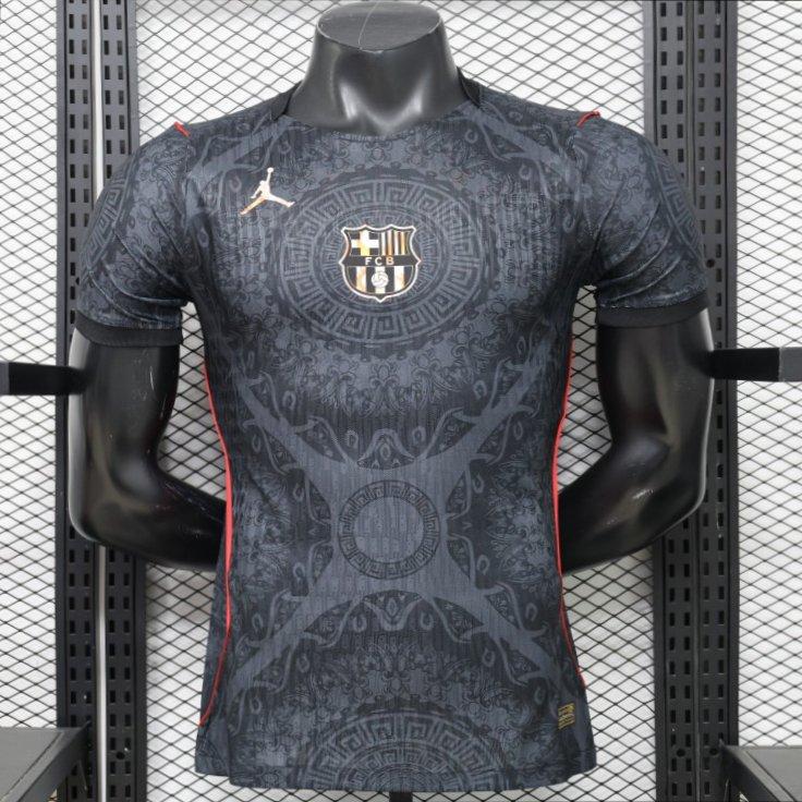 Player Version 26/27 FC Barcelona Dark Black & Red Special Edition Jersey