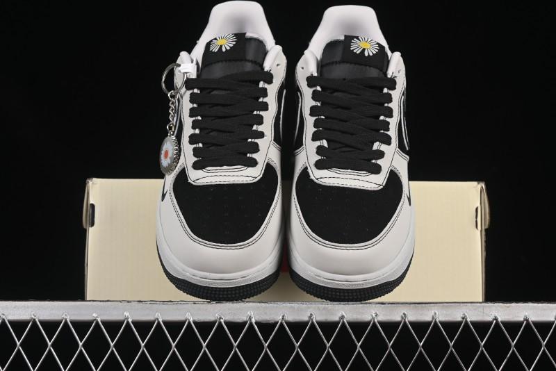 Nike Air Force 1'07 Low GD Collaboration Chrysanthemum Swoosh Casual Sneakers - DF0188-055