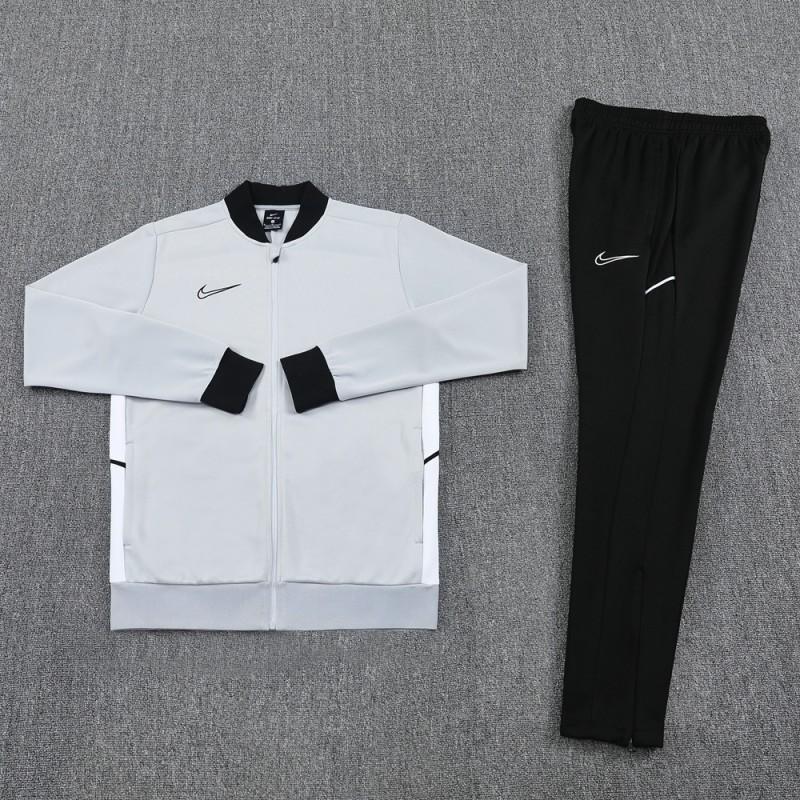 2025 NIKE Grey Full Zipper Jacket + Long Pants