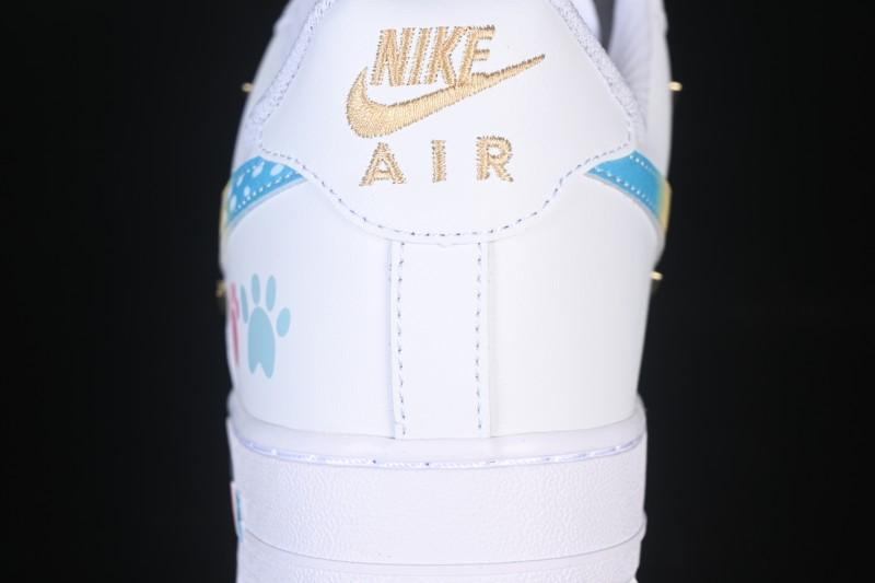 Nike Air Force 1'07 Low Four Hook Rainbow Cake Casual Sneakers - ZH0316-115