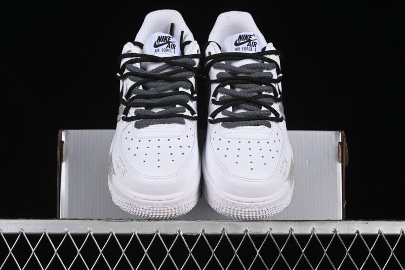 Nike Air Force 1 '07 Low Peace Dove Spray Custom Low-Top Casual Sneakers - ZH0316-031