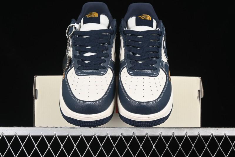 Nike Air Force 1 '07 Low The North Face x CDG Dark Blue Casual Sneakers - KK1988-014