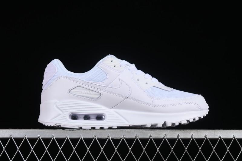 Nike Air Max 90 Retro Running Shoes with Air Cushion Technology - CN8490-100