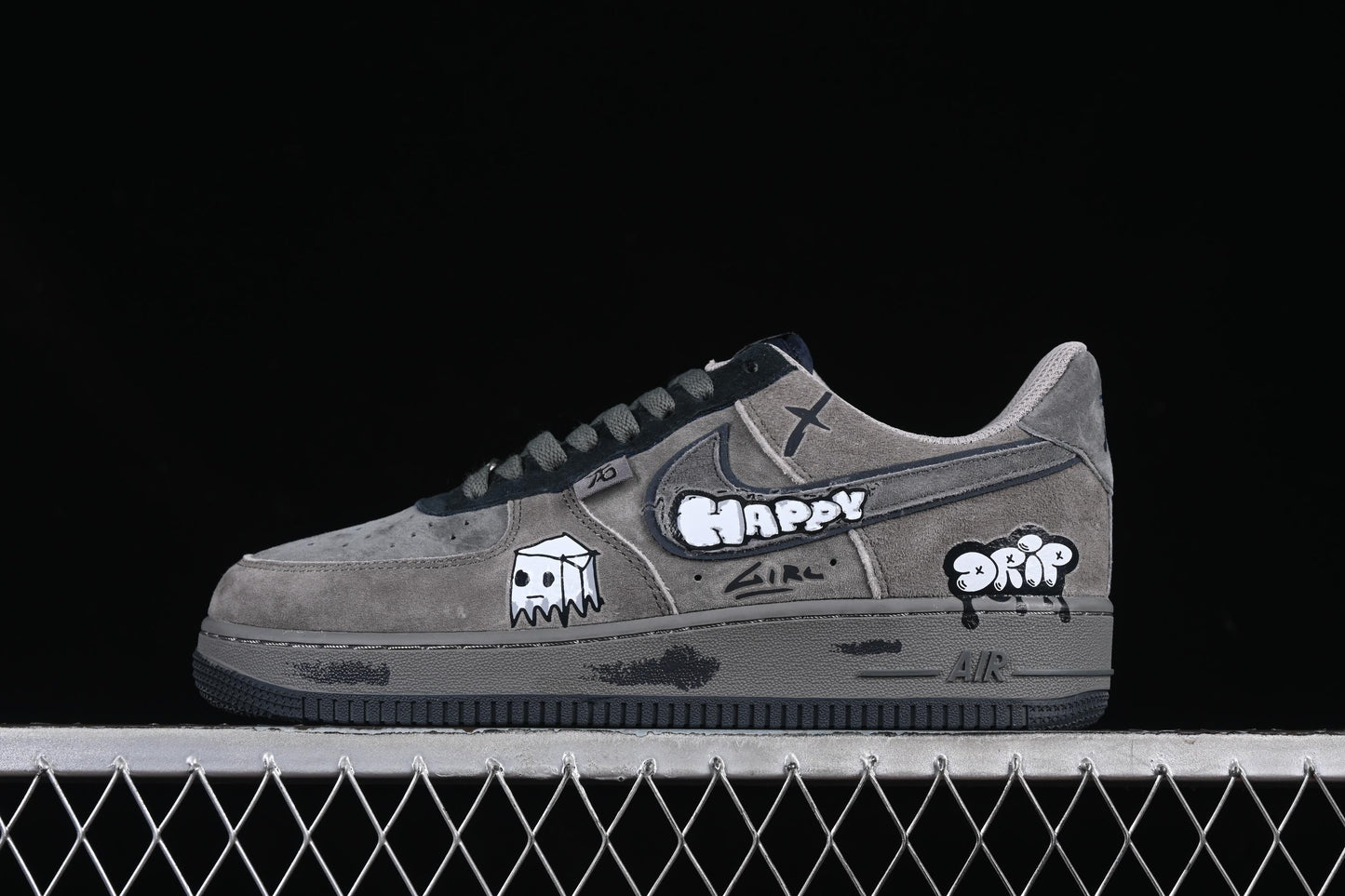 Nike Air Force 1'07 Low "Box Ghost" Comic Series Casual Sneakers - CD1221-806