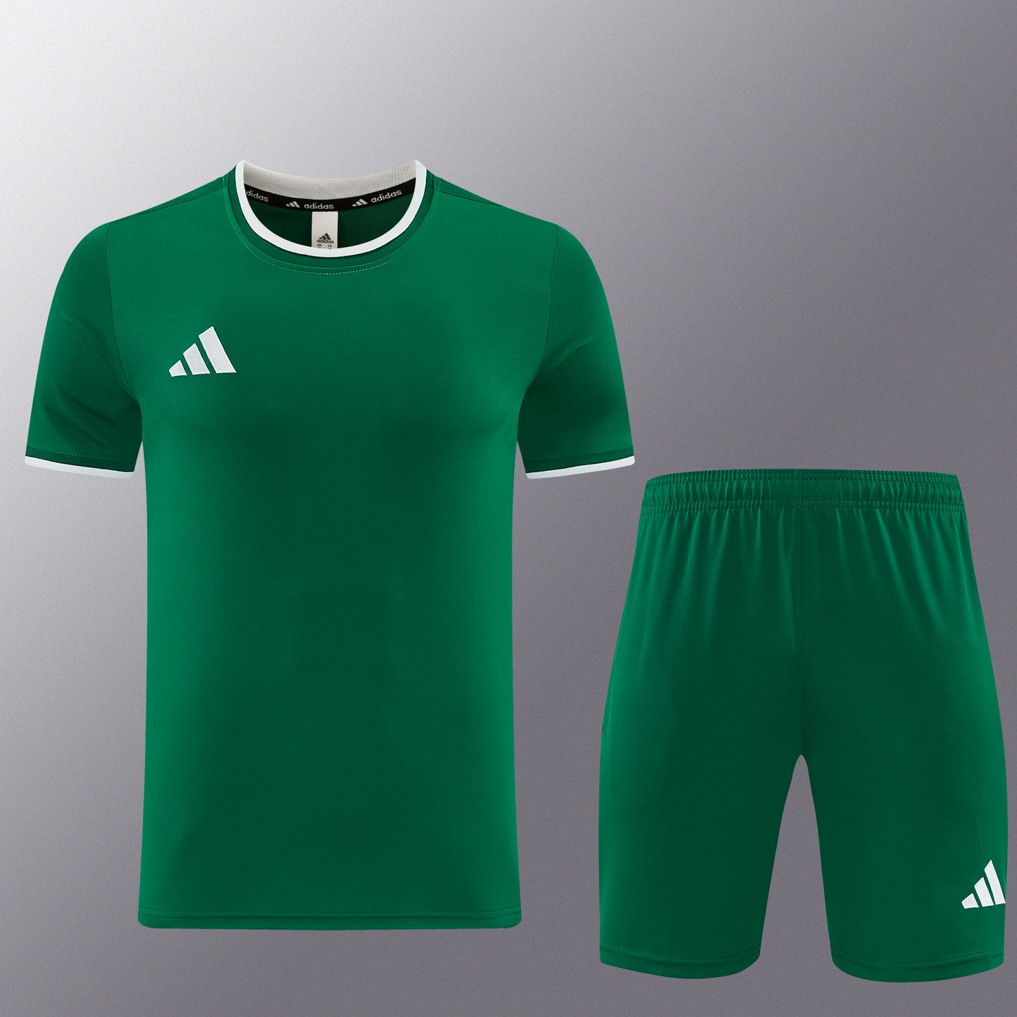 AD13 green shorts suit S-2XL