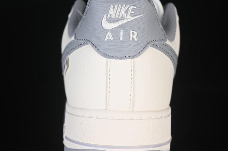 Nike Air Force 1'07 Low Classic Gray Casual Sneakers - SM6668-106