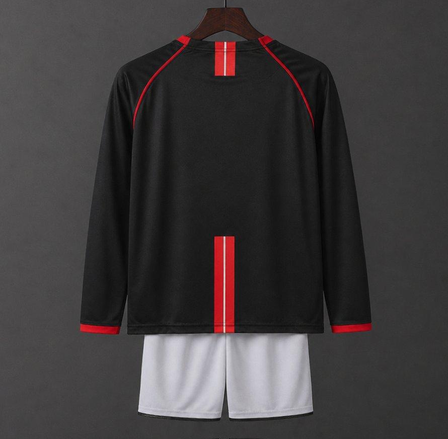 Retro Kids 07/08 Manchester United Away Long Sleeve Jersey