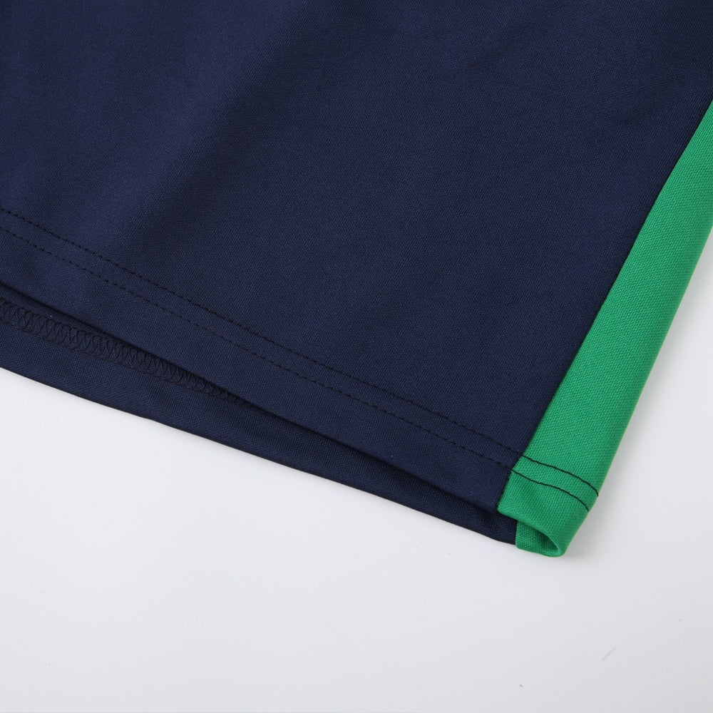 PD01 sapphire blue shorts suit S-2XL