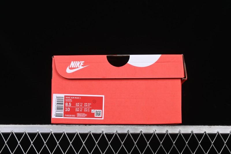 Nike Air Max 1 Retro Running Shoes with Half-Sole Air Cushion - FV6530-002