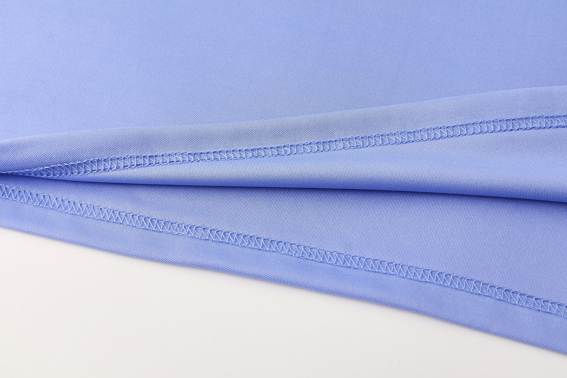 AD11 purple and blue short-sleeved suit S-2XL