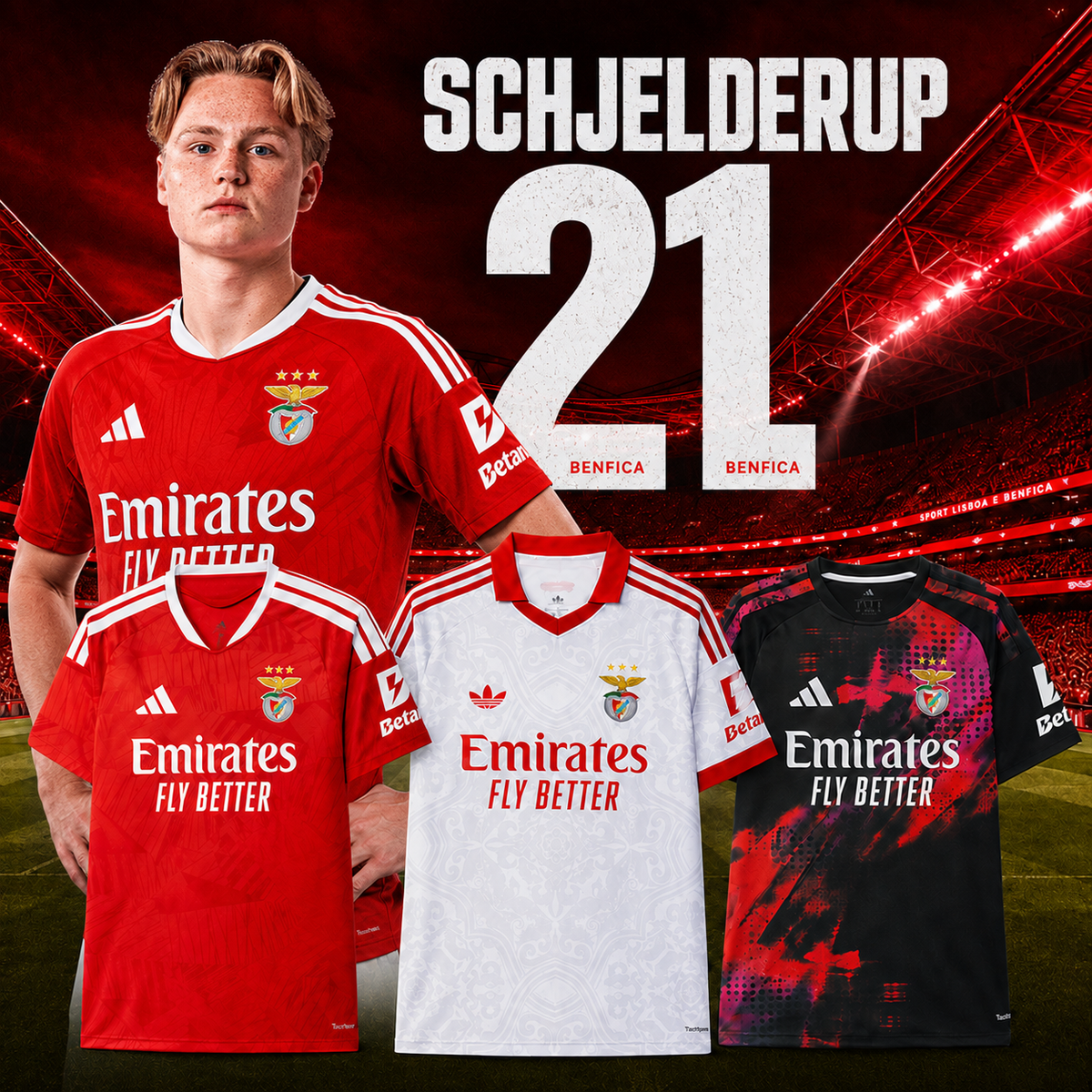 Camisola personalizada SCHJELDERUP 21 - LER DESCRIÇÃO