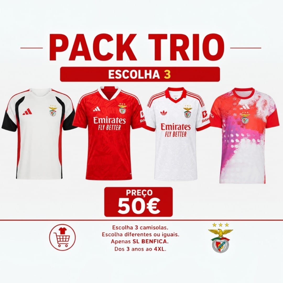 Pack Trio SL Benfica