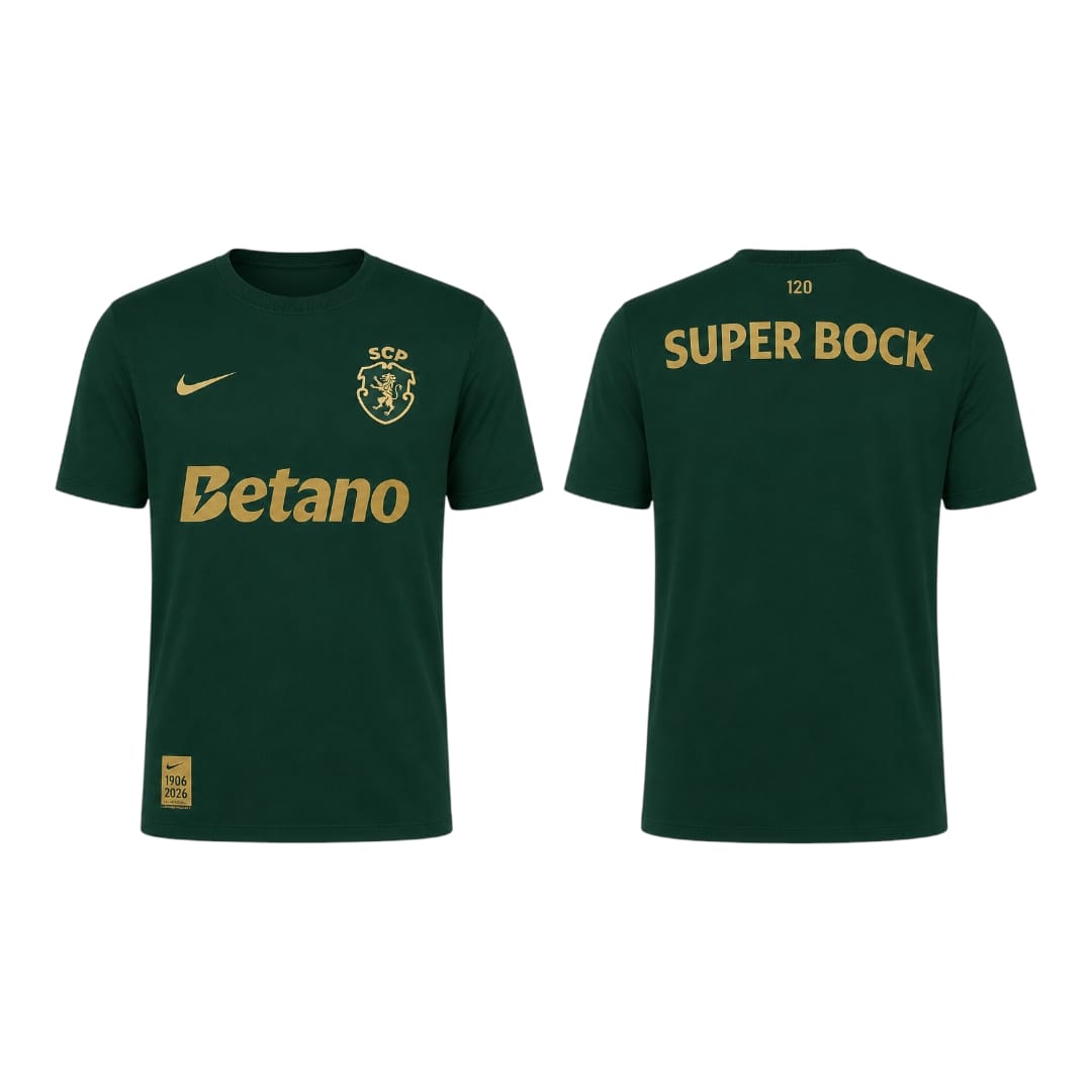 Sporting 26/27 T-shirt algodão