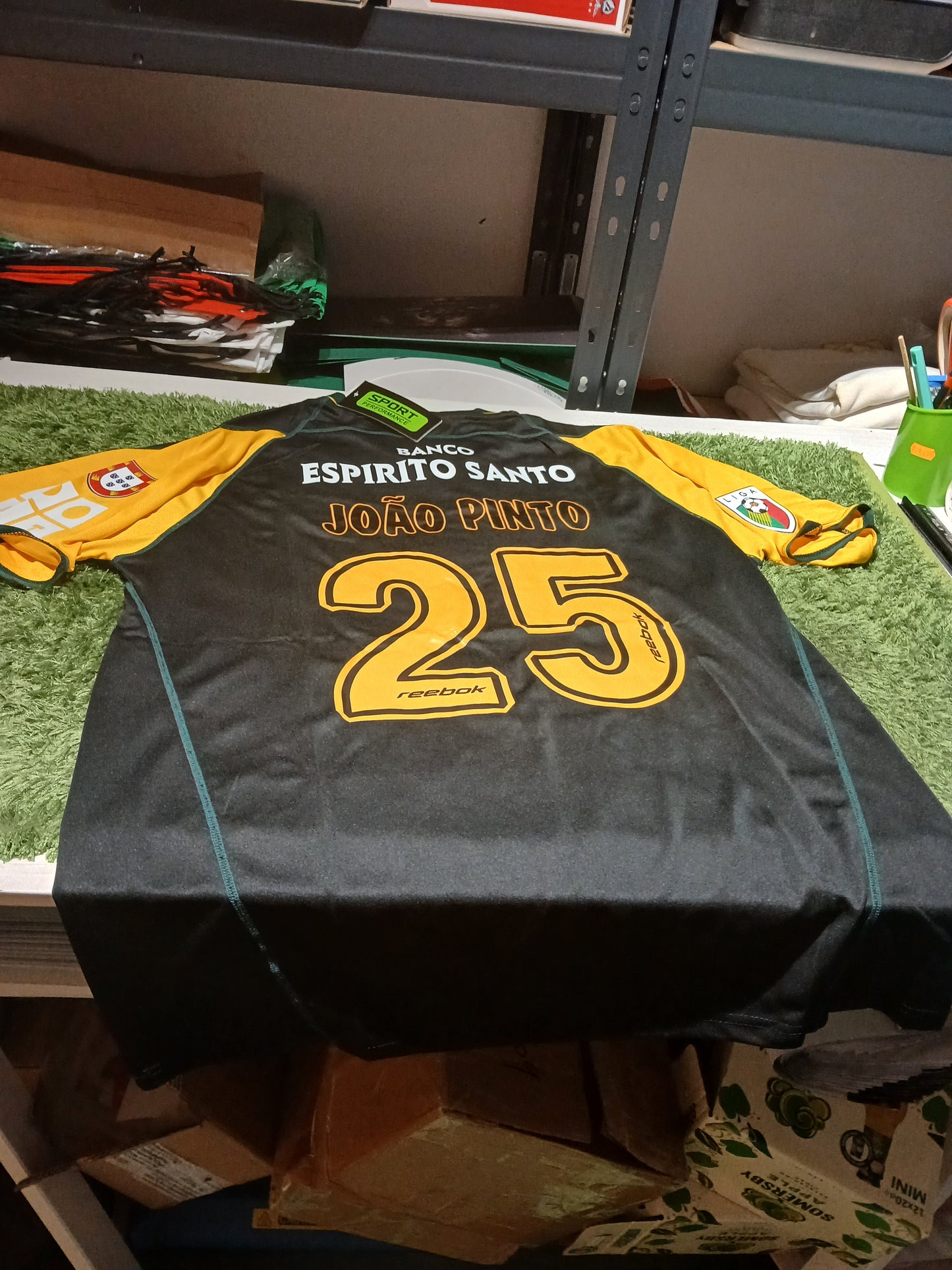 Sporting - Camisola retro João Pinto 25 - LER DESCRIÇÃO