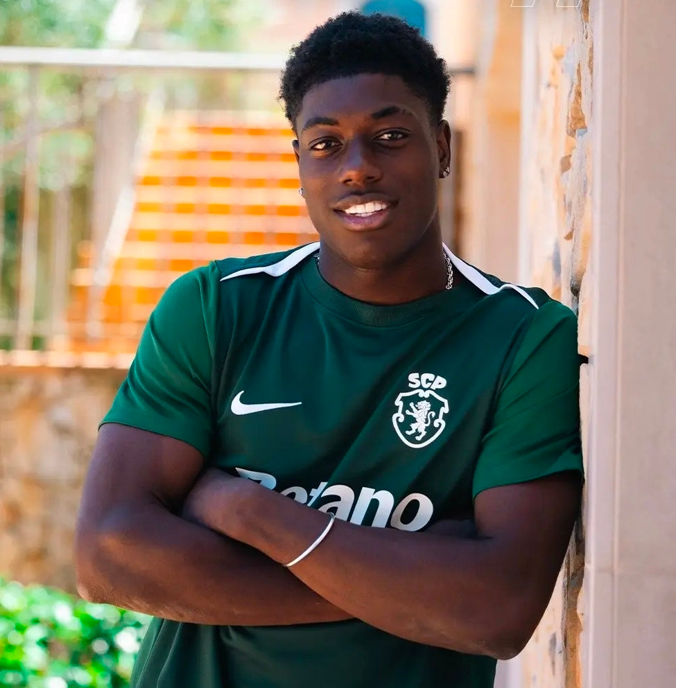 20€ LISTADA DE JOGO OU VERDE DE TREINO - Camisola SPORTING Personalizada - DOUMBIA 77 (Ler descrição)