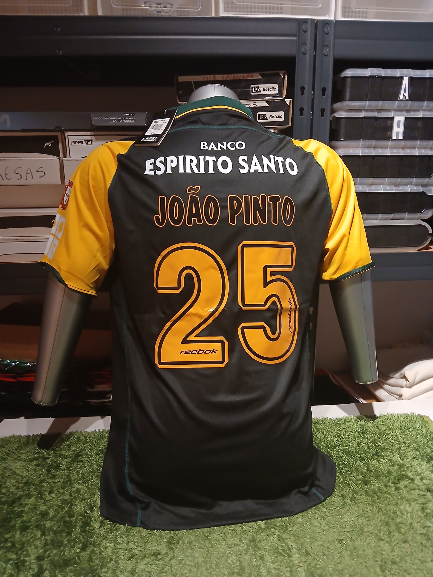 Sporting - Camisola retro João Pinto 25 - LER DESCRIÇÃO